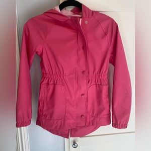 Cat and Jack raincoat worn